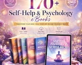 170+ Self-Help and Psychology eBooks PLR MRR Bundle | Mental Wellness, Mindset and Personal Growth Guides | Instant Digital Download