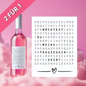Domande per la damigella d'onore, crea la tua etichetta per il vino, idee regalo per la damigella d'onore, inviti di nozze, regali per le damigelle d'onore, inviti di nozze