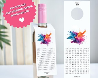 Pregnancy announcement ideas, you're going to be an aunt, design your own label, wine labels, we're going to be parents, pregnant, baby bump, birth