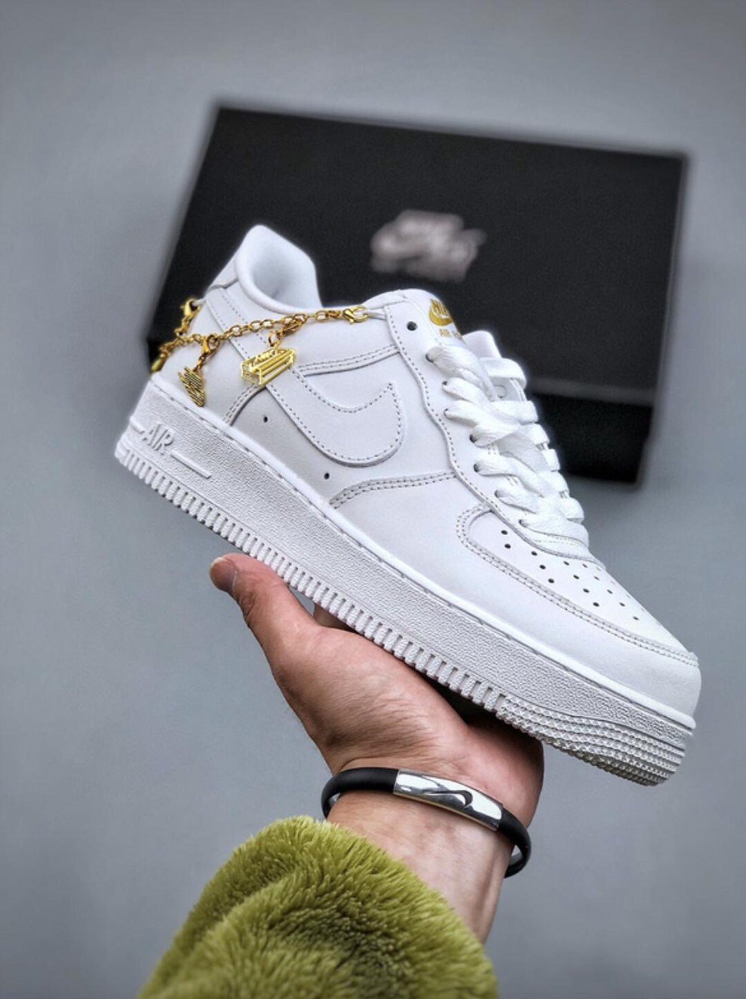 Nike Air Force 1 , Af1 Custom , White Nike Air Force , Nike Shoes , Air ...