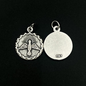 Holy Spirit Dove Catholic Medals For Jewelry LOT WHOLESALE Pendant Charm For Necklace Rosary Bracelet 19mm Diameter
