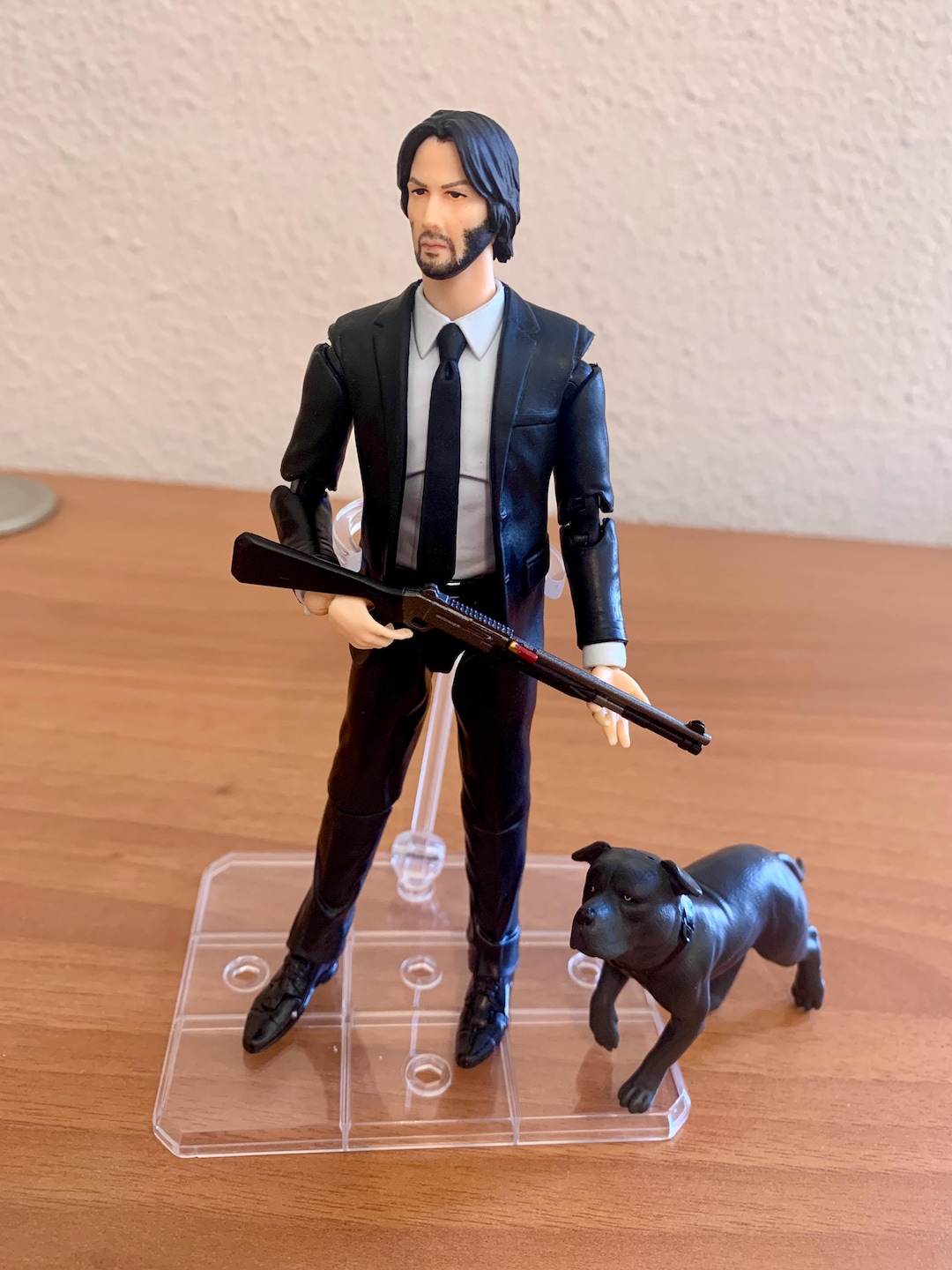 Elegant Assassin Action Figure With Loyal Canine Companion – Detailed ...