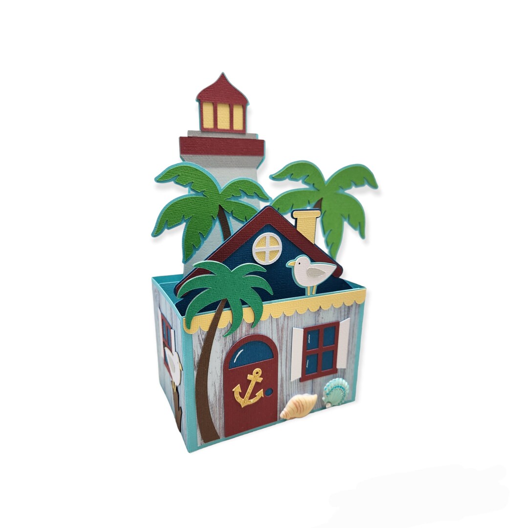 LIGHTHOUSE Pop-up Box Card Handmade - No Additional Shipping on ...