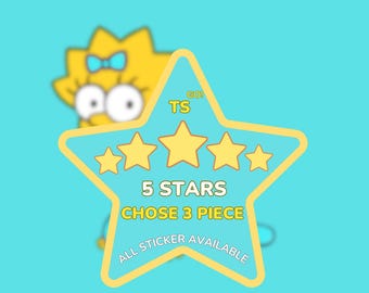 MONOPOLY_GO_STICKER 5 STAR_3pcs