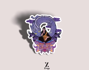 Anime Stickers, Suguru and Jujutsu Kaisen Sticker Set - Kiss-Cut Stickers for Laptop, Water Bottle, Scrapbook, Gifts, Phone Case