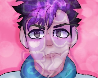 Thanos 230 Original Print Hand-drawn