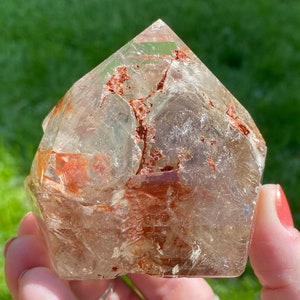 2.7&quot; Polished Elestial Skeletal Smoky Quartz from Brazil #4