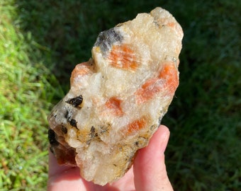 Piedra solar de confeti en bruto con iolita de la India, piedra solar cruda y piedra de ilita # 1