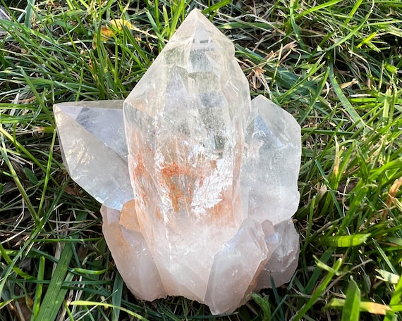 ブラジル産クリアクォーツクラスター、クォーツクリスタルクラスター