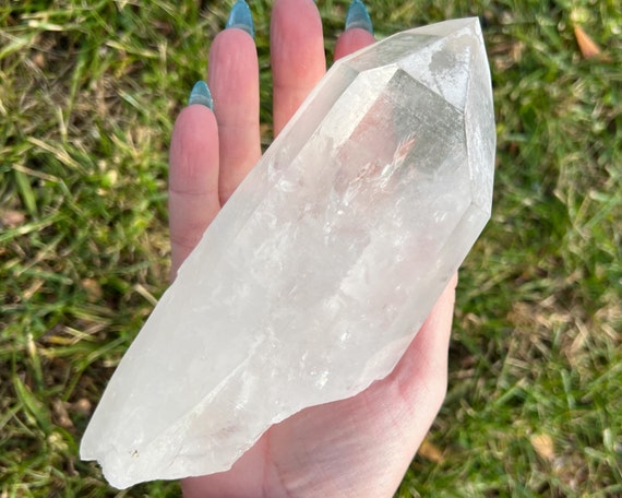 レムリアンシードクリスタル虹入り〜コロンビア産〜 7インチ コロンビア産 レムリアンクォーツ クリスタル 虹付き