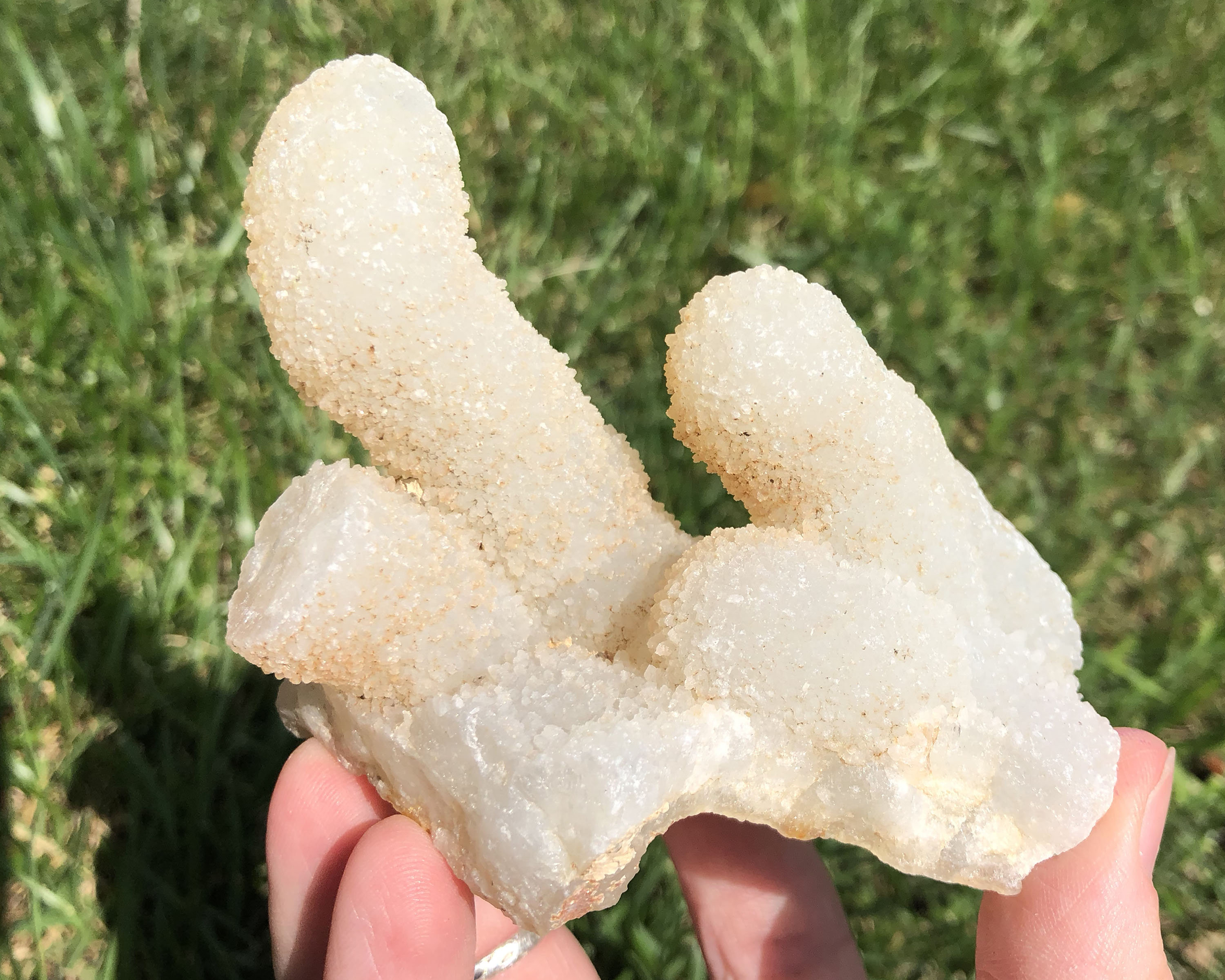 Chalcedony Coral Stalactites Druzy Chalcedony Coral Quartz Cluster