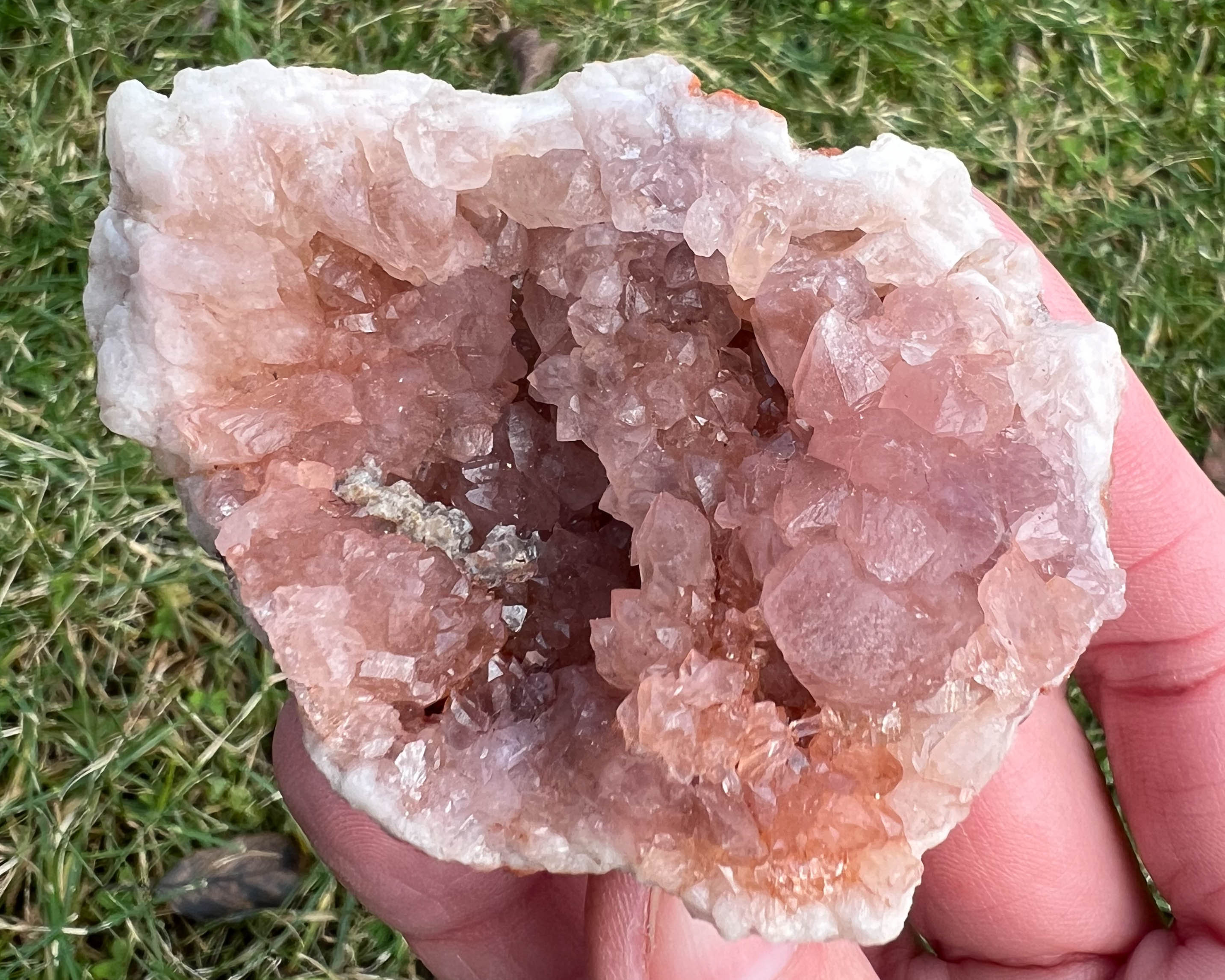 Pink shop amethyst cluster