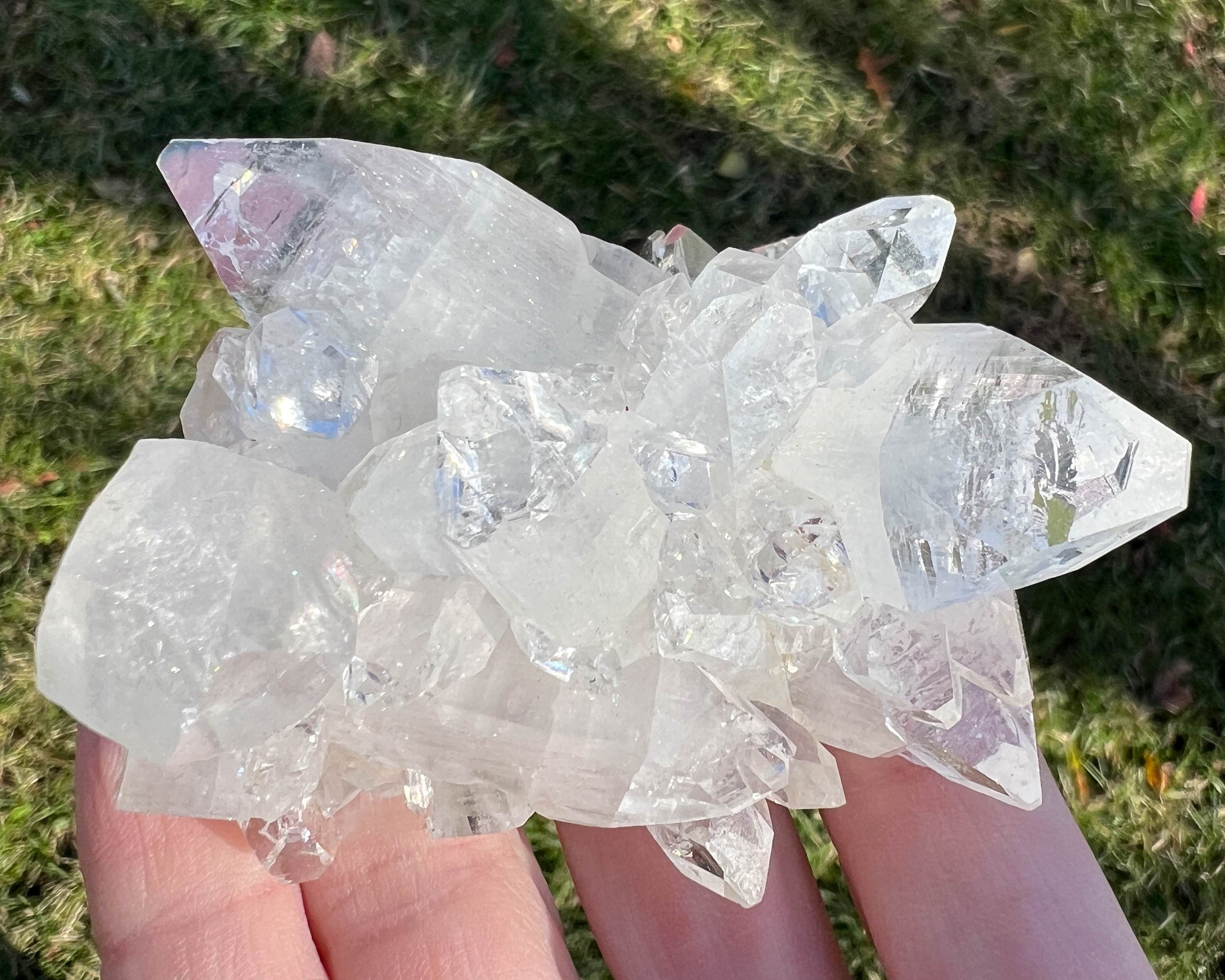 ダイヤモンド　アポフィライト　希少 Diamond apophyllite - Etsy 日本