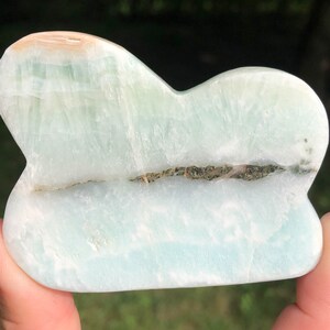 2,9 &quot;&quot;Karibische Calcitwolke, Kristallwolke, Aquablau, hellblaue Aragonitwolke, Edelsteinwolke, Wohnkultur, einzigartige Geschenkidee #6.&quot;