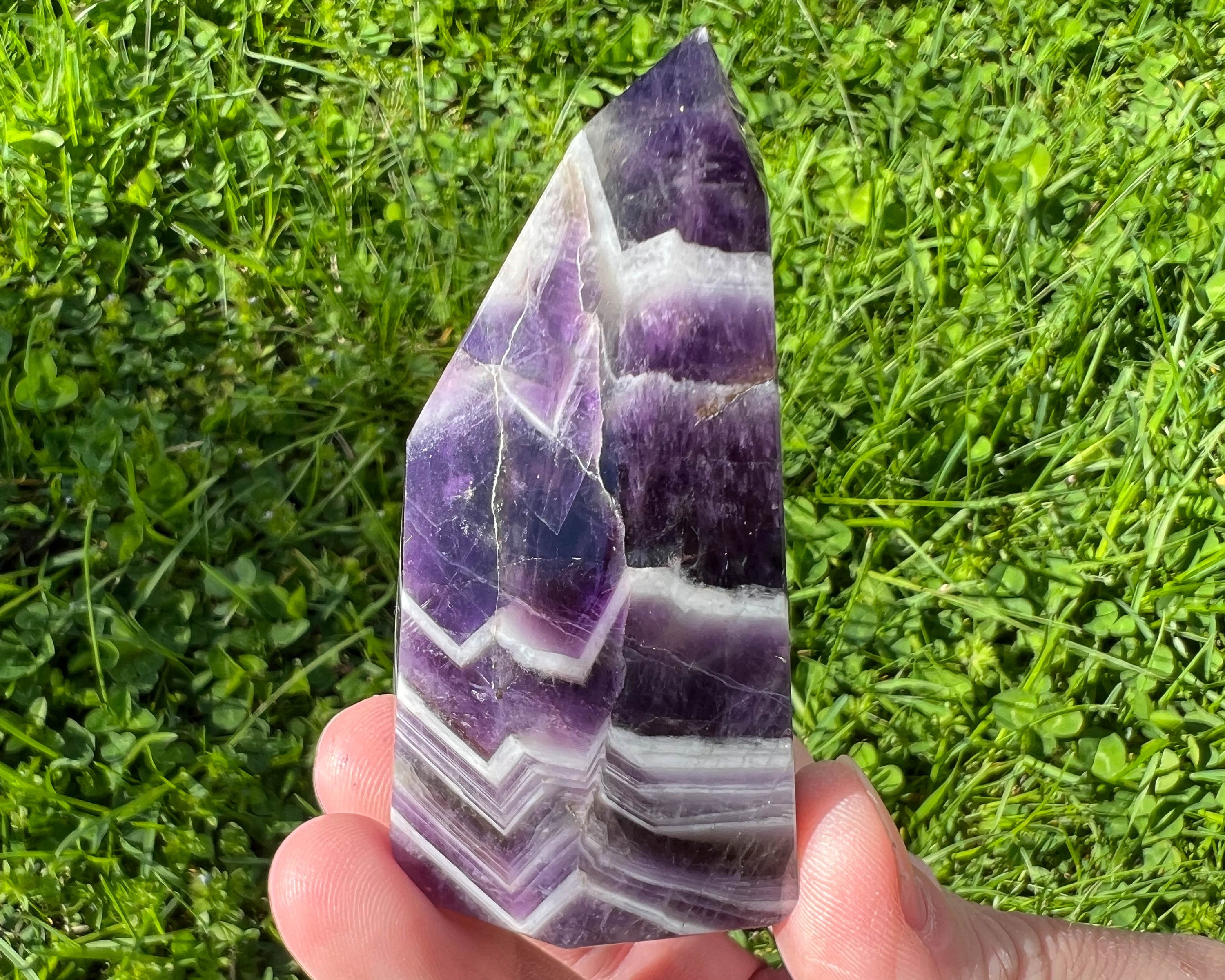 アメジストタワー アメジスト×アゲート タワー34◇ Amethyst Tower ◇天然石・鉱物