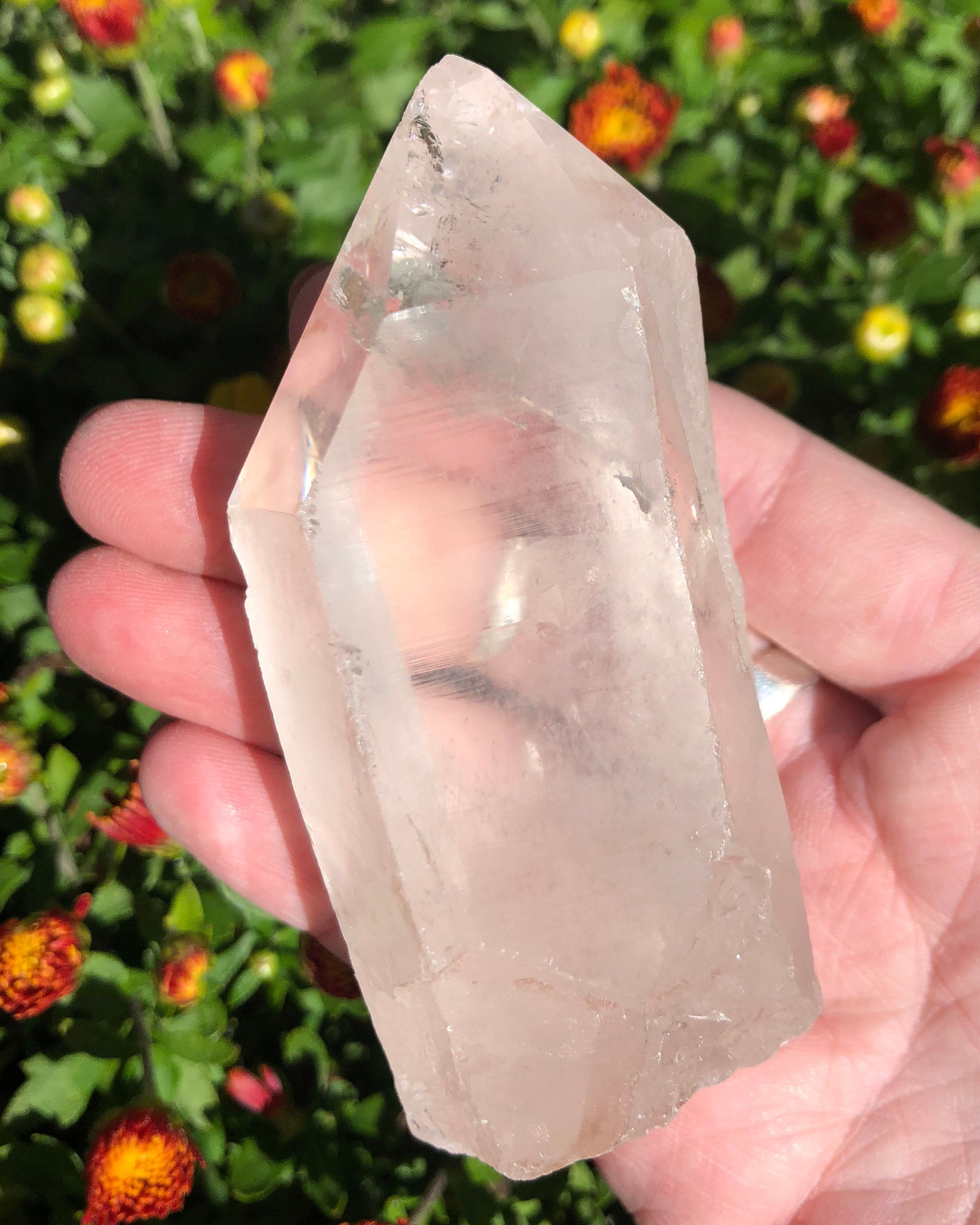 ブラジル産大型3.7インチ透明水晶 #5 - Etsy 日本