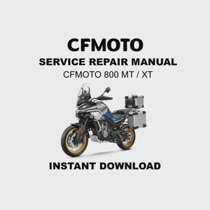 CFMOTO 800 MT / XT ZF800-5 Service Reparatur Werkstatt-Handbuch