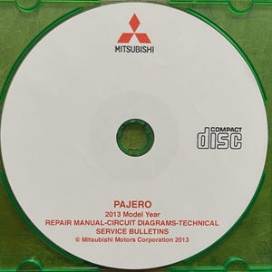 2013 Mitsubishi Pajero Factory Workshop Manual