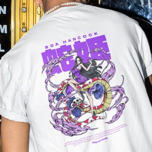 Boa Hancock T Shirt | One Piece Graphic Tee | Minimal Unisex Streetwear | Otaku Gift