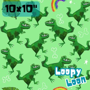 T-rex verde no exclusivo