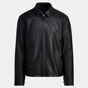 ジャケット・アウター 1990's POLO WESTERN LETHER JKT 1990's Vintage Ralph Lauren Polo Men's Black Leather Car