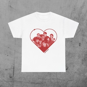 Ateez Heart Kpop Shirt: Atiny Fan Unisex Tee