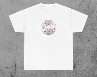 Seventeen CD Shirt - Heavy Cotton T-Shirt, Carat Fan Merch, Seventeen Tee, Seventeen Concert Outfit, Fan Gift, Seventeen Kpop Aesthetic Tee