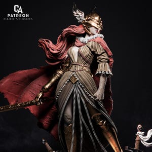 Elden Ring - Malenia 3d printed statue