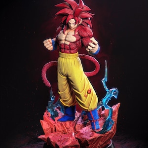 Goku SSJ4 - Dragon Ball - Unpainted or Painted