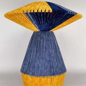handmade table lamp - made in France - designer and colorful lamp - home decoration - interior decoration - original lamp