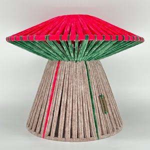 handmade table lamp - made in France - designer and colorful lamp - home decoration - interior decoration - original lamp