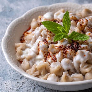Natural Turkish Manti - Handcrafted Kayseri Dumplings - 500g Traditional Food Gift