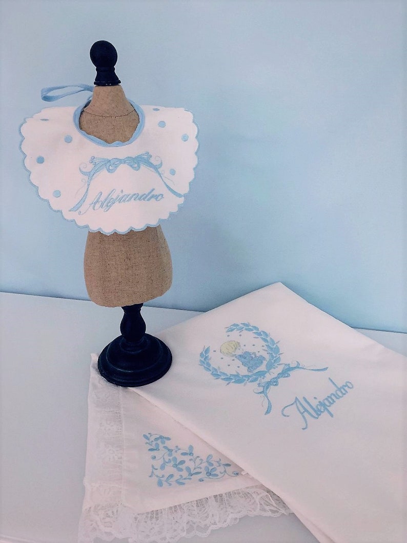 Embroidery Baby Receiving Blanket Etsy