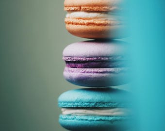 Kosher Macarons - Handmade French Macarons, Gluten-Free, Gift Box, Kosher Certified, Custom Flavors 12 pcs in box