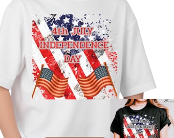 USA Flag PNG | 4th of July Patriotic Clipart (Digital Download)