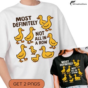 Funny Duck Print PNG | Quirky Animal Humor Wall Art (Digital Download)
