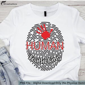 Stop Human Trafficking Digital Download | Anti-Trafficking Printable Poster | Human Rights Awareness Wall Art | Activist Digital File