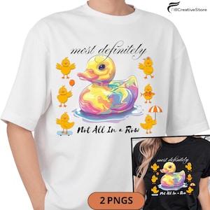 Duck Art Print PNG | Funny Quirky Whimsical Animal Illustration (Digital Download)