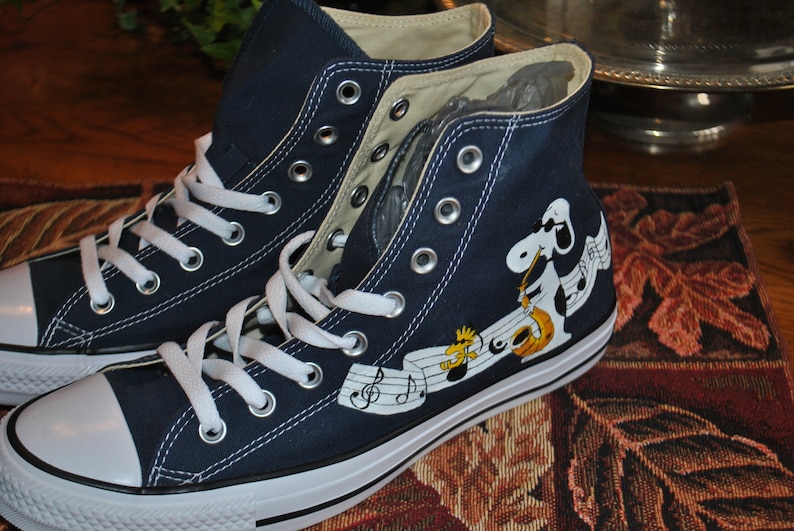 painted converse
