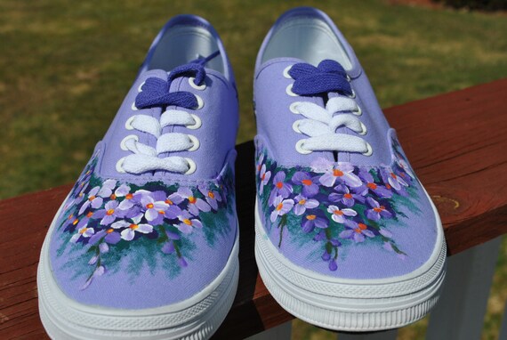 scarpe da ginnastica con fiori