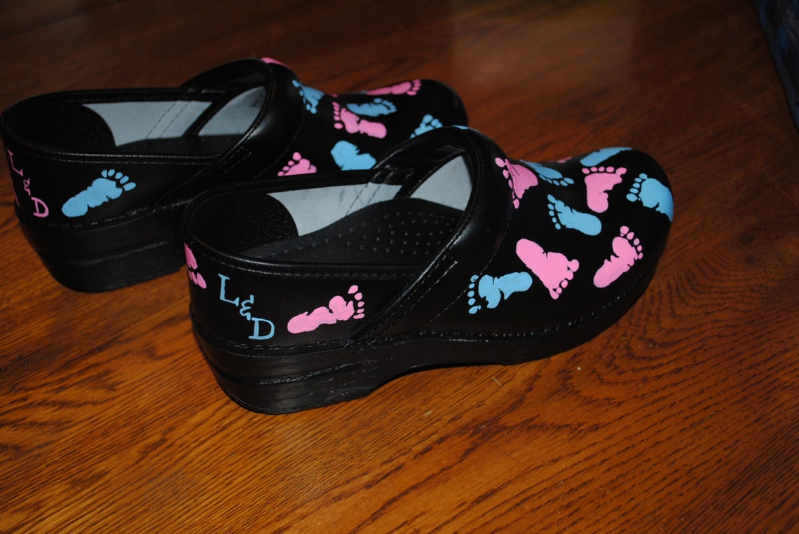 New Design for You Labor and Delivery Nurses Shoes.. Not Etsy