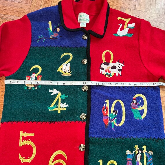 Vintage Quacker Factory 12 Days of Christmas Wool… - image 7