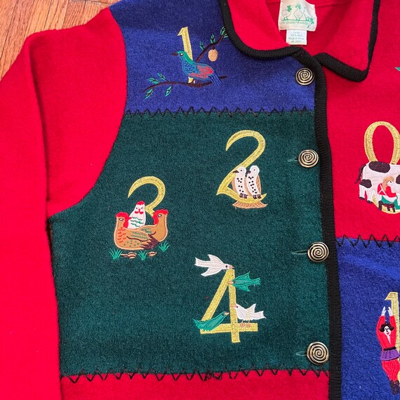 Vintage Quacker Factory 12 Days of Christmas Wool… - image 3