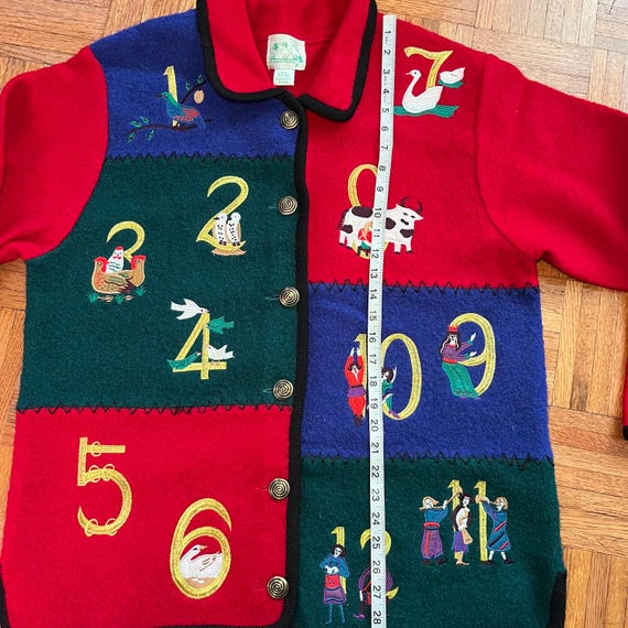 Vintage Quacker Factory 12 Days of Christmas Wool… - image 8