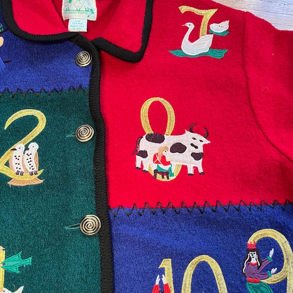 Vintage Quacker Factory 12 Days of Christmas Wool… - image 6