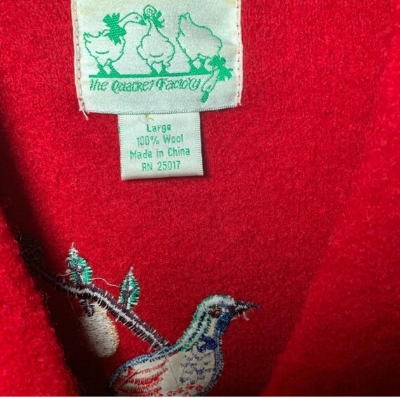Vintage Quacker Factory 12 Days of Christmas Wool… - image 12