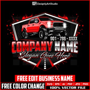 Truck Business Moving Truck, Big Rig Logo, Truck Trailer, 18 Wheeler Logo, Trucking Logo Design, Semi Truck Logo, Custom Truck Logo