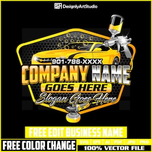 Auto Detailing Business Logo Design, Car Wash Logo, Automotive Logo, Auto Detailing Logo Svg, Mobile Detailing Logo, Pressure Washing Logo
