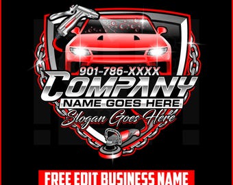 Auto Detailing Business Logo Design, Car Wash Logo, Automotive Logo, Auto Detailing Logo Svg, Mobile Detailing Logo, Pressure Washing Logo