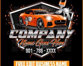 Auto Detailing Business Logo Design, Car Wash Logo, Automotive Logo, Auto Detailing Logo Svg, Mobile Detailing Logo, Pressure Washing Logo